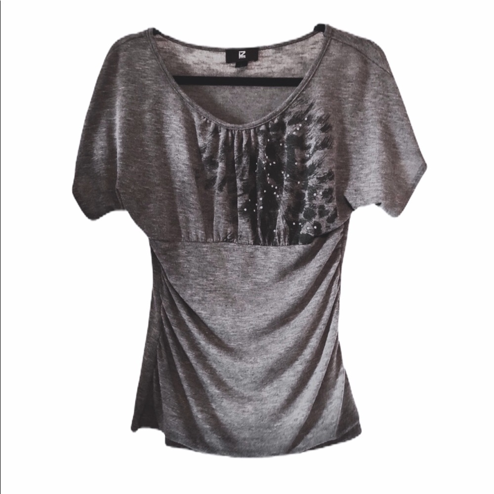 Scoopneck Empire Waist Knit Top